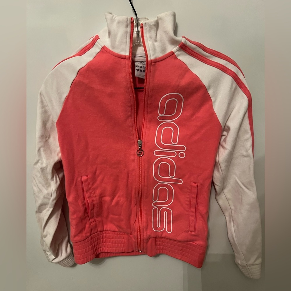 Adidas zip up sweater